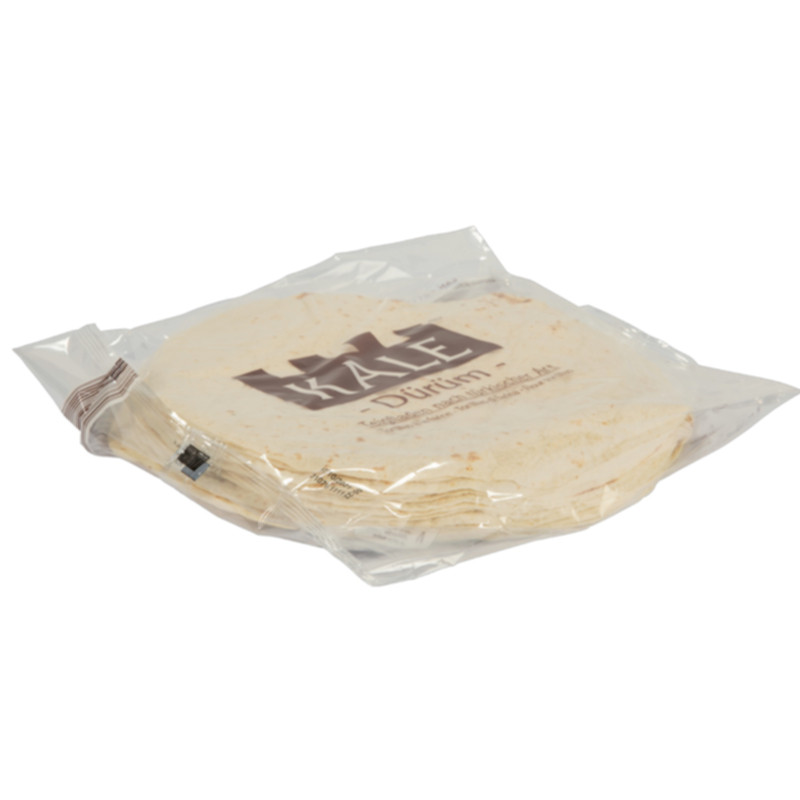 Kale Dürüm 30 cm 18 Stück weiche Wraps für Dürüm, Burritos und Wrapgerichte